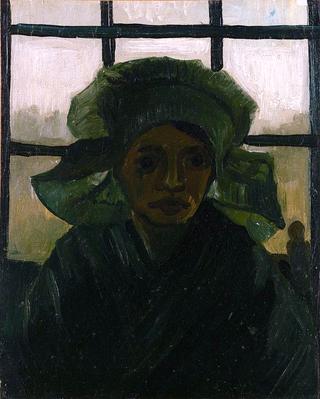 Head of a Peasant Woman in Front of a Window