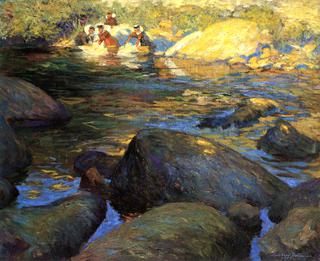 Washerwomen, Pont-Aven