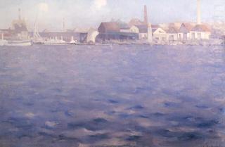 Blue Thames, End of a Summer Afternoon, Chelsea