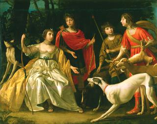 The Four Eldest Children of the King and Queen of Bohemia