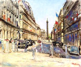 Paris, Rue Castiglione, Place Vendome