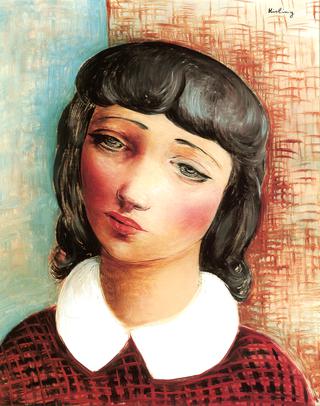 Woman in a Scottish Dress