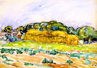 Haystack in Normandy