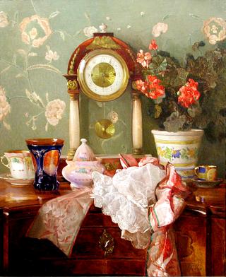 Still life with Clock
