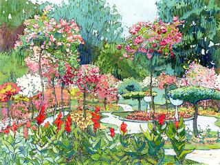 Alice Delmar's Rose Garden