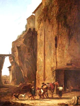 By a Smithy