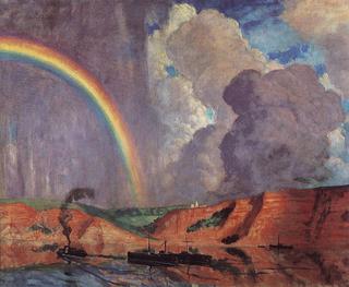 Rainbow on the Volga