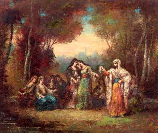 Oriental Scene Galante