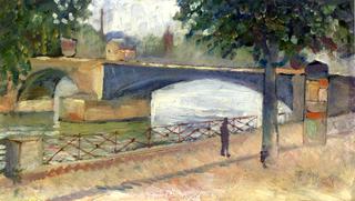 View of the Seine at Saint-Cloud