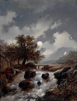 Stream in the Moonlight