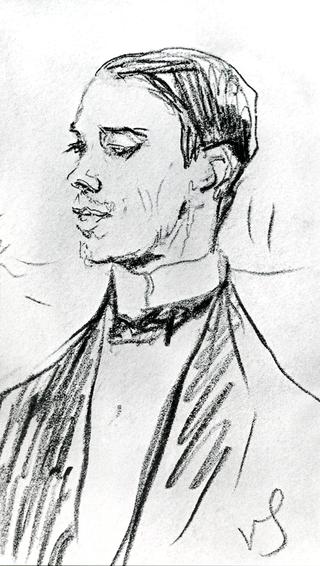 Portrait of Vaslav Nijinsky