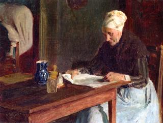 French Woman Reading