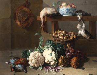 Still Life with a Cat