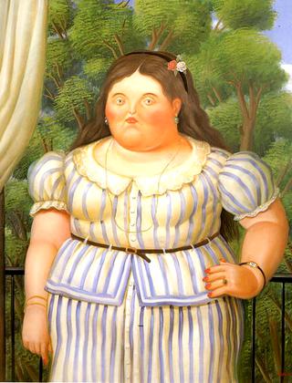 Woman on the Balcony