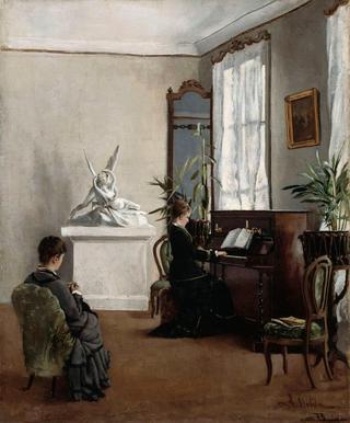 Interior from a Musical Home