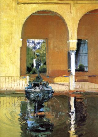 The Fountain in the Alcázar of Seville