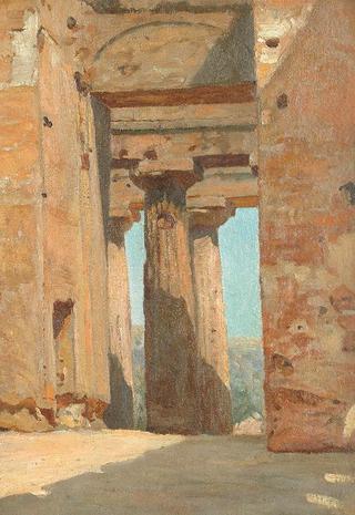 The Temple of Girgenti, Sicily