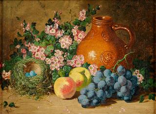 Still Life with Flowers and Fruit