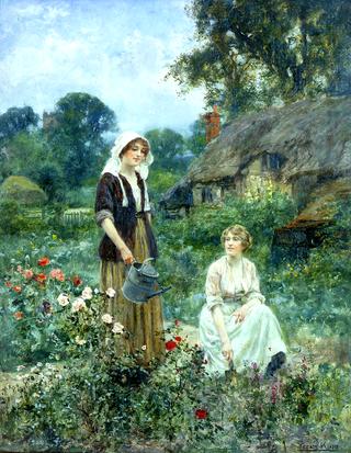 Watering the Roses