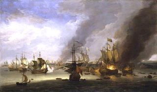 1692年5月23日在拉霍格战役中摧毁“太阳皇室”
