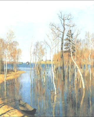 Springtime, high water