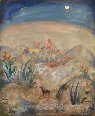 Landscape with a Deer
