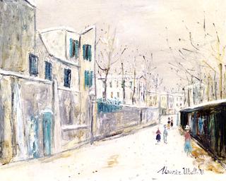 Rue Saint-Vincent in Montmartre