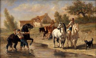 Watering the Horses