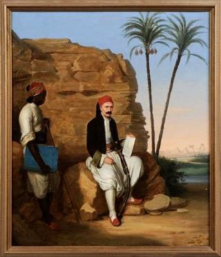 Self-Portrait of the Artist in Costume, Cairo