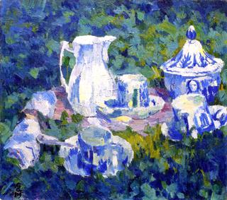Still Life in the Garden