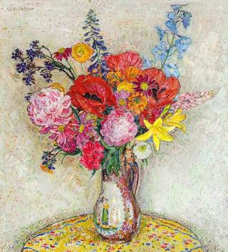 A Vase of Flowers