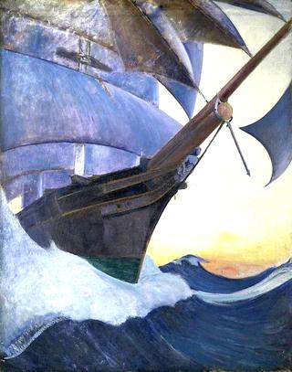 The 'Cutty Sark', Bow View