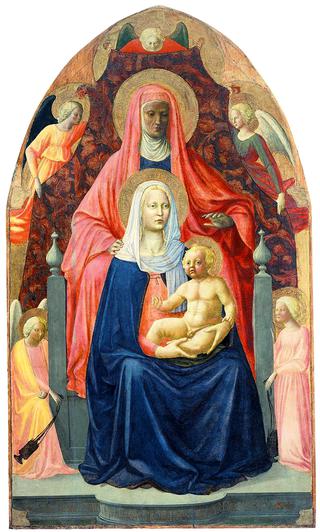 The Virgin and Child with Saint Anne