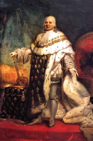 法国路易十八画像