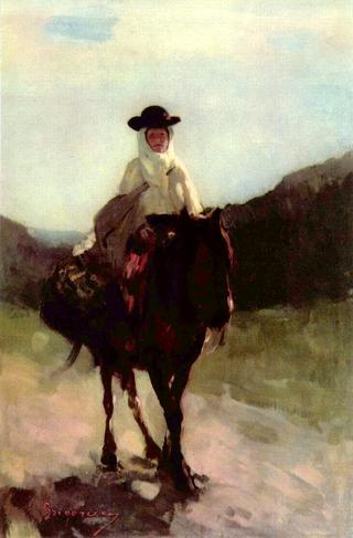 Woman on Horseback