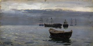 Evening on the Volga