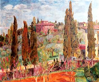 View of the Villa Bitthäuser, Florence