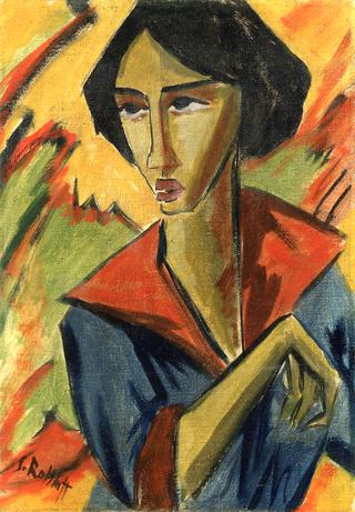 Girl with Red Collar