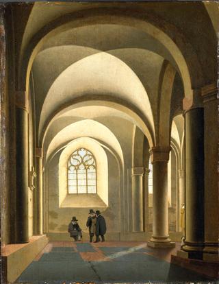 The westernmost bays of the south aisle of the Mariakerk in Utrecht