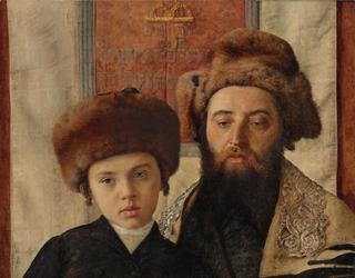 Portrait of a Rabbi with a Young Pupil