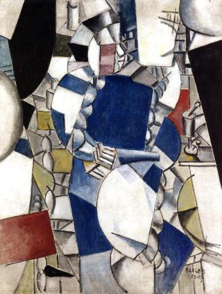 Woman in Blue (study)