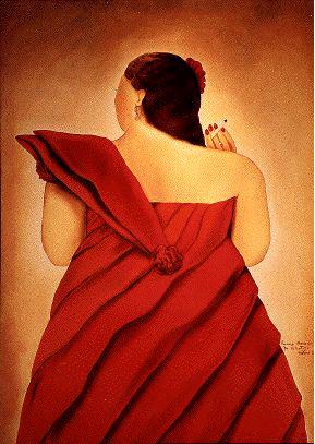Woman Dressed by Valentino