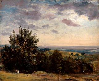 Landscape Study:  Hampstead Looking West