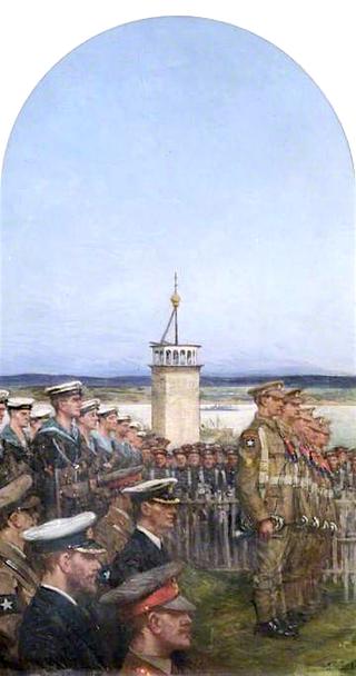 The Dwina Relief Force Memorial (left panel)