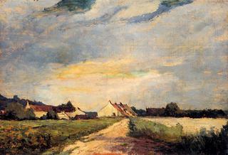 Landscape with Houses