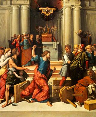 Christ Driving the Money Changers from the Temple