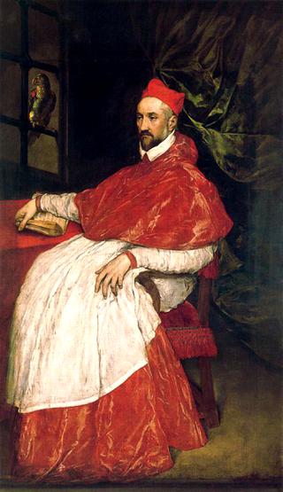 Portrait of Charles de Guise, Cardinal di Lorena