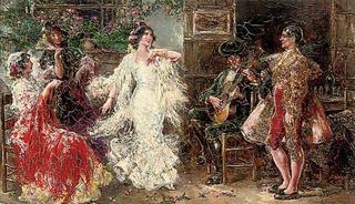 The Flamenco dancers