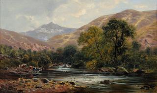 Snowdon from the River Glaslyn