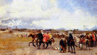 Powder Play - City of Morocco, outside the Walls